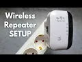 Wireless N WiFi Repeater - How to SETUP WiFi Range Extender