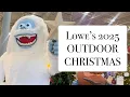Lowes 2025 The CUTEST Outdoor Christmas Decor