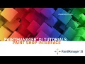 PaintManager XI Software Tutorials - Paint Shop Interface