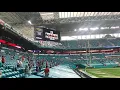 Virtual National Anthem performed Hard Rock Stadium Dolphins vs Bills 20