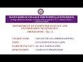 Java Server Pages JSP - Dr M S Padmavathi