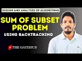 Sum of Subset Problem Using Backtracking Backtracking Algorithm DAA