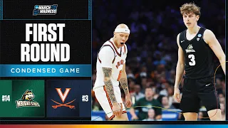 Virginia vs Wright State - First round NCAA tournament extended highlights