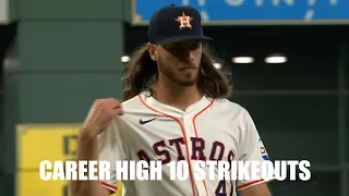Spencer Arrighetti Strikes Out Career High 10 in 7 Shutout Innings with Only 89 Pitches