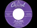 1955 HITS ARCHIVE: Love And Marriage - Frank Sinatra ( ‘Married With Children’ theme)