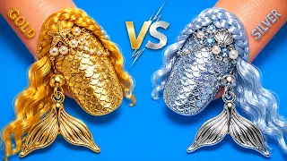 Sereia de PRATA vs de OURO! Quem Vai Ganhar a Competição de Fantasias?