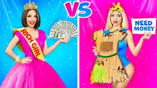 Download RICH STUDENT VS POOR STUDENT || Crazy Situations and Challenges by RATATA COOL! MP3