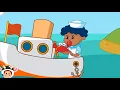 A Sailor Went to Sea | And More Song | BabyMoo Songs For Kids Compilation