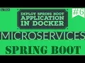 Spring Boot Microservices Deploy Spring Boot Application in Docker Tutorial - 6