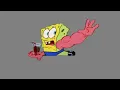 SpongeBob When the Fake Muscles Kick In Grey Screen