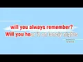 If I Sing You a Love Song - Bonnie Tyler | KARAOKE with lyrics
