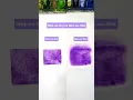 Watercolor Wet-on-dry vs Wet-on-wet | Watercolor Tips #watercolortutorial #painting