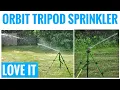 REVIEW Orbit Brass Impact Sprinkler on Tripod 58308Z I LOVE IT