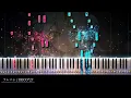 【ピアノ採譜】テレパシ - 初音ミク ( DECO*27 )