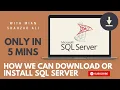 How to Install Microsoft SQL Server SSMS on Windows 2023 Update Complete guide