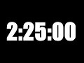 2 HOUR 25 MINUTE TIMER 145 MINUTE COUNTDOWN TIMER LOUD ALARM