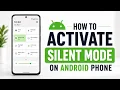 How to Activate Silent Mode on Android Phone - Turn On Silent Mode Mute Sound Easy Tutorial