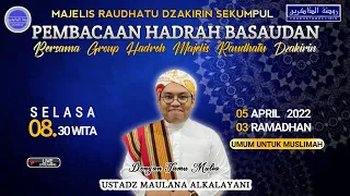 pembacaan hadrah basaudan dibulan suci ramadhan 1443h