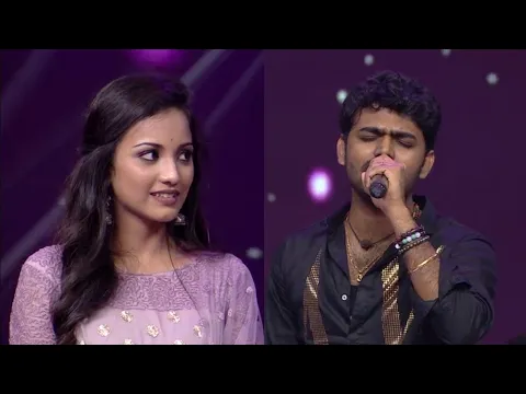 Download MP3 Karthik deveraj sings for maanasi | super singer 8 | Vijay television |