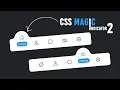 Magic Navigation Menu Indicator using Html CSS Javascript Curve Outside Effects 02