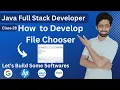 java swing file chooser tutorial Java Full Stack Development Course lecture 28