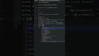Java Creating Threads by Extending the Thread Class