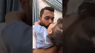 لقاء سيف الشريف مع بنته ليان 