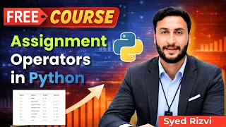 Assignment Operators in Python Python Assignment Operators Python Tutorial Operators in Python