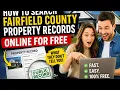 How to search Fairfield County property records online for free