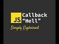 JavaScript Callback hell or Pyramid of doom Inversion of control in JavaScript