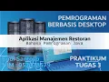 TUGAS PRAKTIKUM 3 PEMROGRAMAN BERBASIS DESKTOP