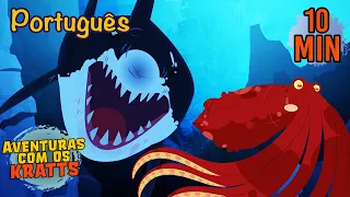 Todas as Batalhas de Criaturas - Parte 2 | Animais para crianças | Aventuras com os Kratts