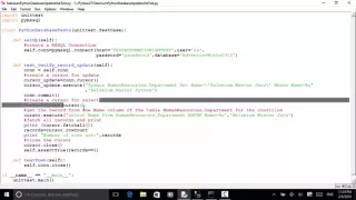 Selenium Python Webdriver Tutorial - Verify Update Record In Database