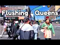 4K Exploring Flushing Queens NYC Largest Chinatown USA Travel