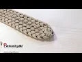 Braided paracord belt