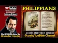 50 The Book PHILIPPIANS KJV Read By Alexander Scourby and TEXT Synced Together