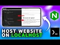 How Install NGINX RTMP Server on Termux Localhost Website on Mobile Phone
