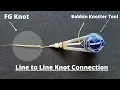 Download Lagu FG Knot Bobbin Knotter Tool - Line to Line Knot Connection - Braid to Leader Knot [4K]