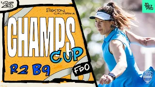 2025 PDGA Champions Cup FPO R2B9 Saarinen Huynh Pierce Latt Jomez Disc Golf