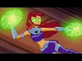 Starfire Koriand r Powers Fight Scenes Teen Titans