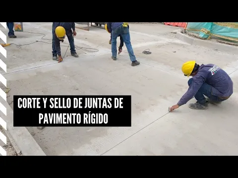 Download MP3 Corte y Sello de Juntas de Pavimento Rígido - Juntas de Contracción