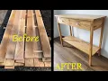 Building an Entryway Table Red Oak