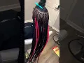 Embracing roots with these heart box braids
