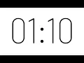 1 Minute 10 second Timer with Alarm