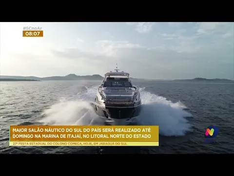 Marina de Itajaí recebeu maior salão náutico do sul do país