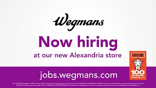 Wegmans Careers Now Hiring at our New Alexandria Location