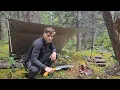 Download Lagu Solo Tarp Shelter Camping — Alone in the Mountains