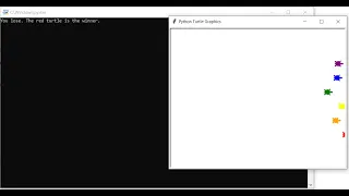 Turtle Race Bet Game in Python with source code Source Code Projects