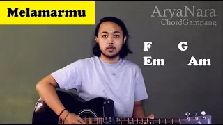 Download Chord Gampang (Melamarmu - Badai Romantic Project) by Arya Nara (Tutorial Gitar) Untuk Pemula MP3