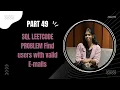 LeetCode SQL - PART 49 Find Users with Valid E-mails